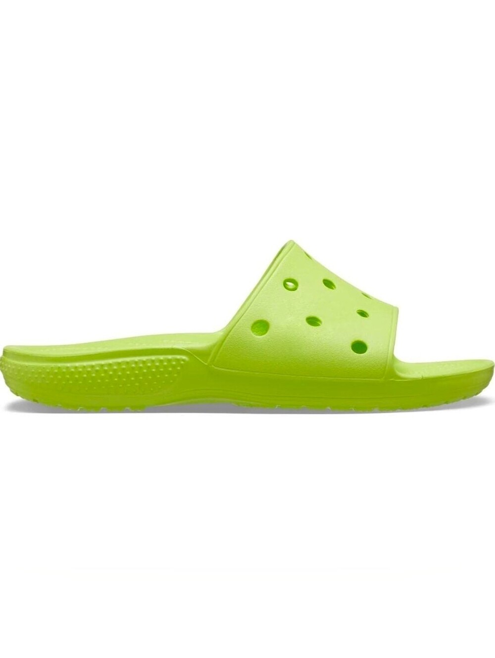 Unisex Classic Crocs Slide Sandals Limeade Size Men's 11 / Women's 13 NWOB